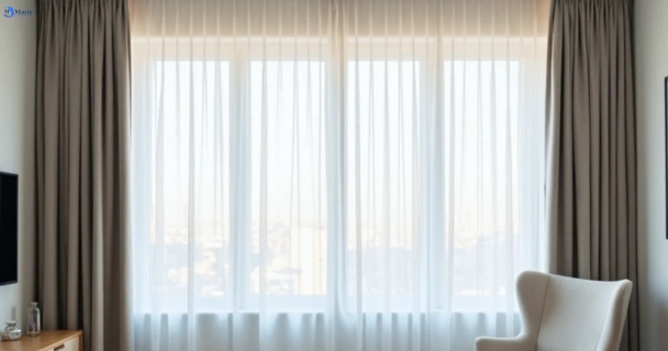 Restored vibrant drapes in botany-nsw QLD after Matty Curtain Cleaning